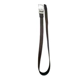 Nike Men's Brown Leather Stretch Woven Golf Belt